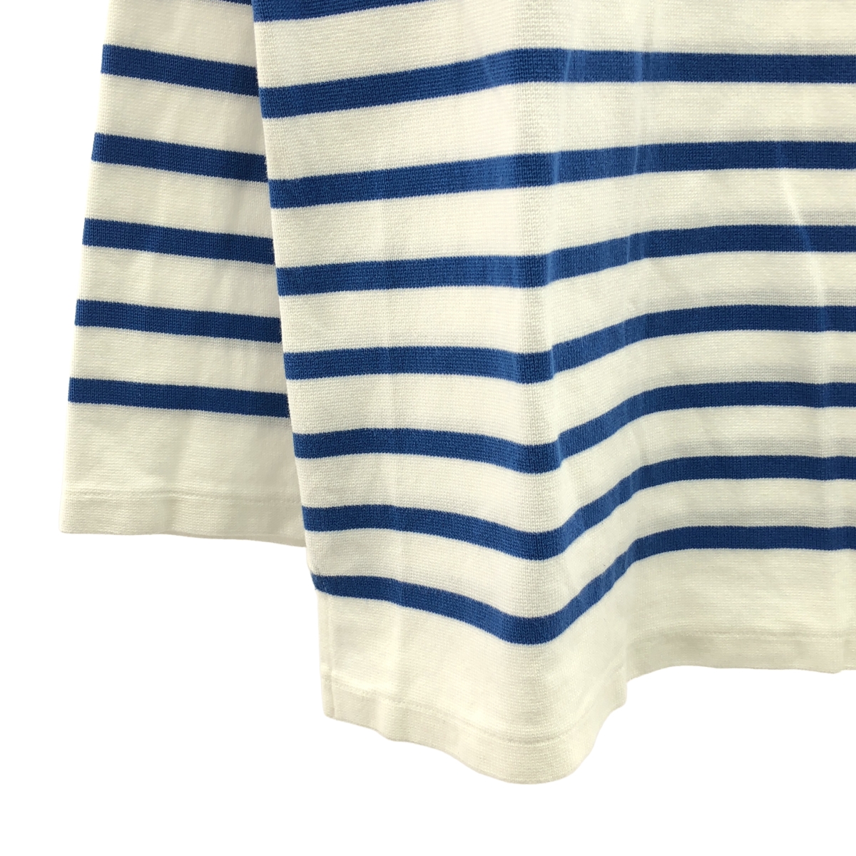 ETS.MATERIAUX / マテリオ FRENCH パネルボーダー バスクシャツ