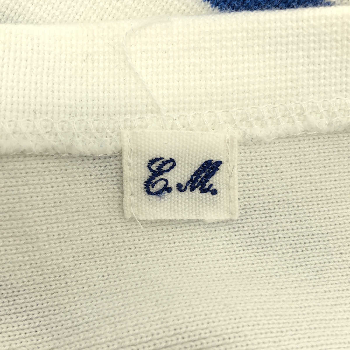 ETS.MATERIAUX / マテリオ FRENCH パネルボーダー バスクシャツ