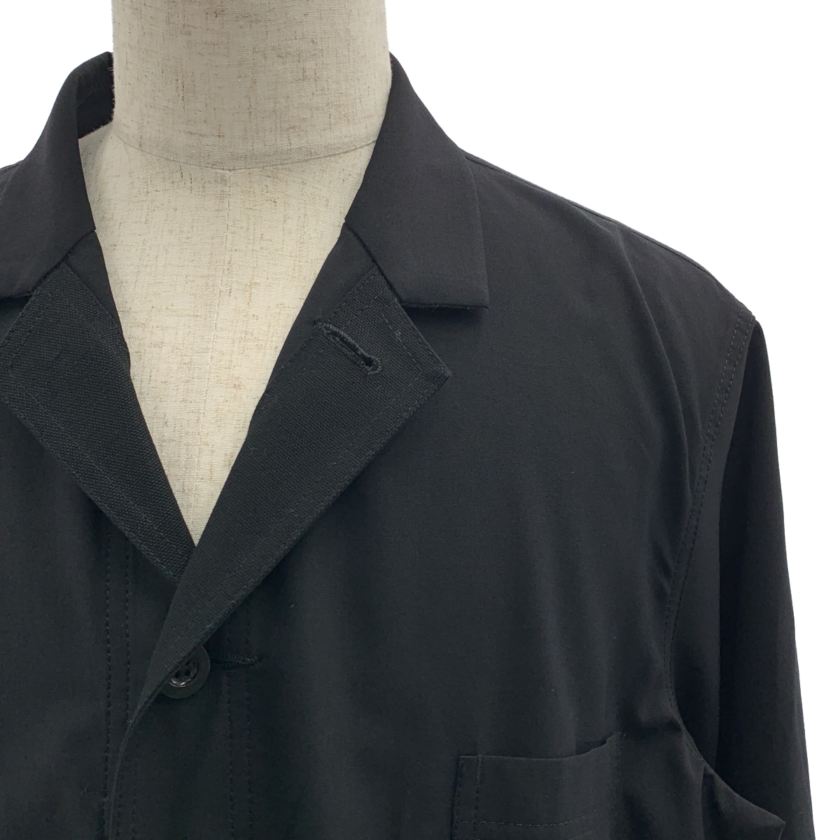 sacai / サカイ Wool Silk Suiting Jacket / ロゴボタン ウールシルクスーチングジャケット