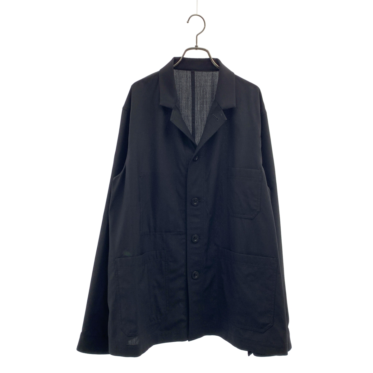 sacai / サカイ Wool Silk Suiting Jacket / ロゴボタン ウールシルクスーチングジャケット