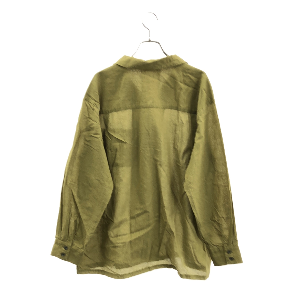 NOWOS / ノーウォス Cotton shirt / コットン オープンカラー シャツ ブラウス