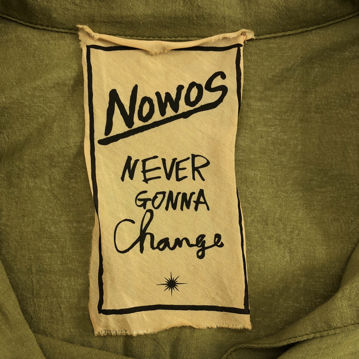 NOWOS / ノーウォス Cotton shirt / コットン オープンカラー シャツ ブラウス