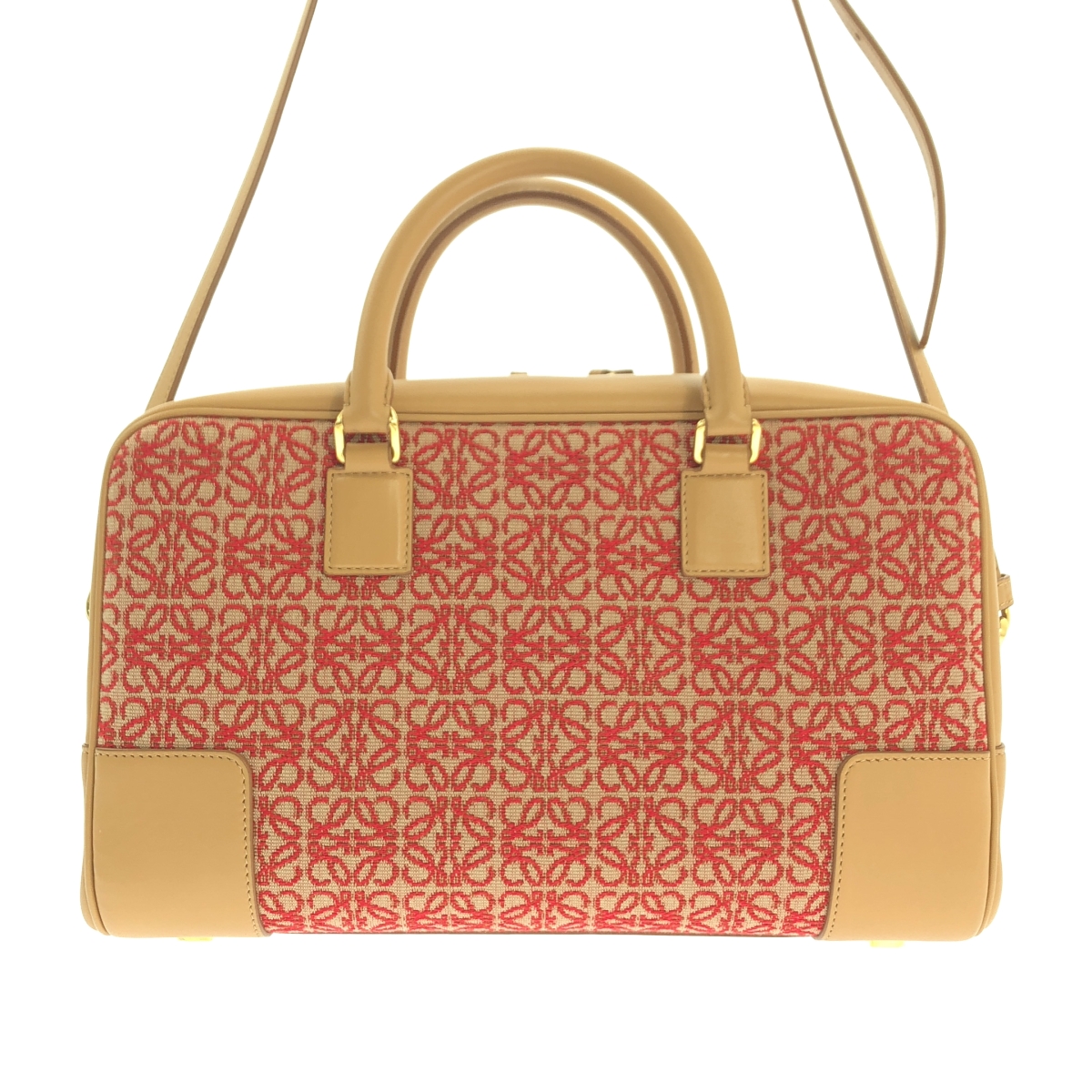 LOEWE / ロエベ アマソナ28 / アナグラム ジャカード 2way ショルダー バッグ