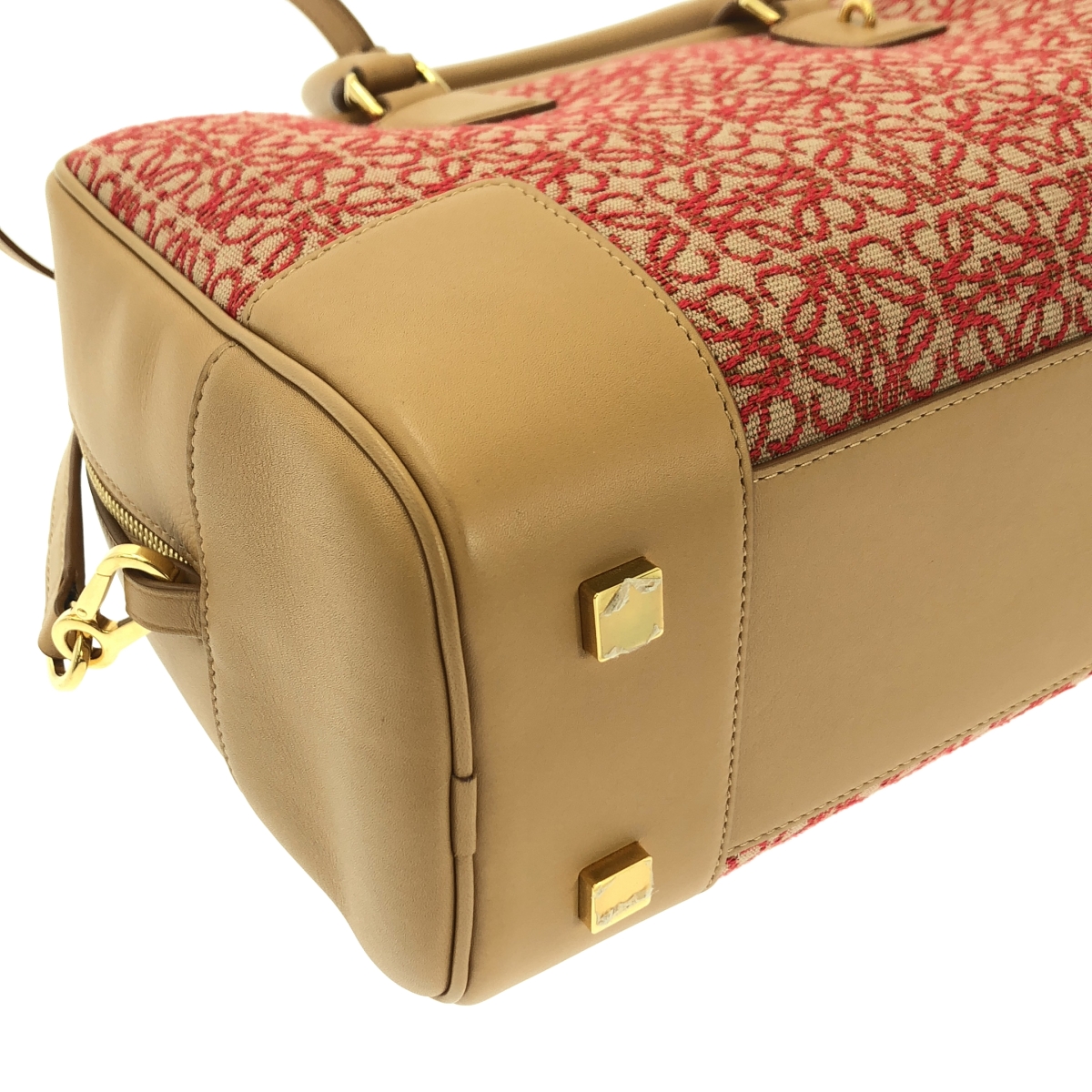 LOEWE / ロエベ アマソナ28 / アナグラム ジャカード 2way ショルダー バッグ