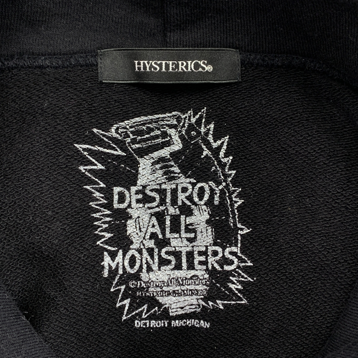 HYSTERIC GLAMOUR / ヒステリックグラマー DESTROY ALL MONSTERS/MONSTER MADNESS / オーバーサイズ スウェット パーカー