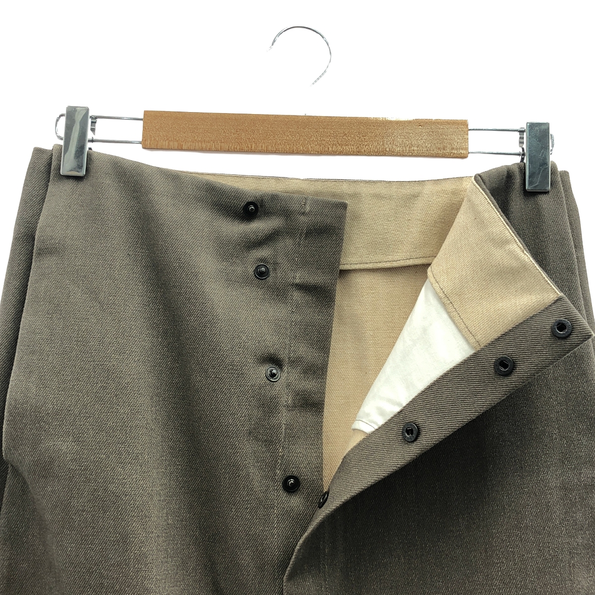 GABRIELA COLL GARMENTS / ガブリエラコールガーメンツ デニム カットオフ ロングスカート