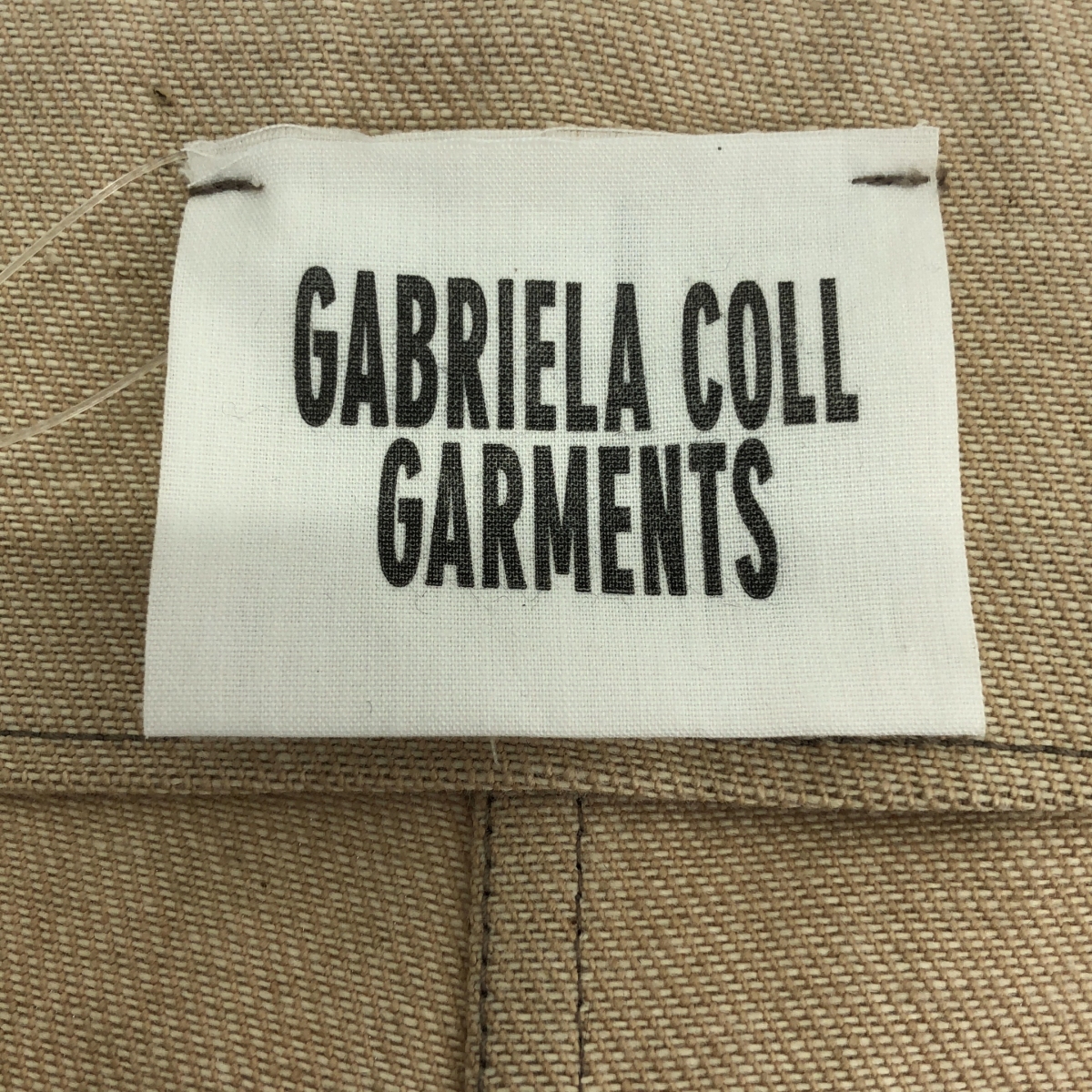 GABRIELA COLL GARMENTS / ガブリエラコールガーメンツ デニム カットオフ ロングスカート