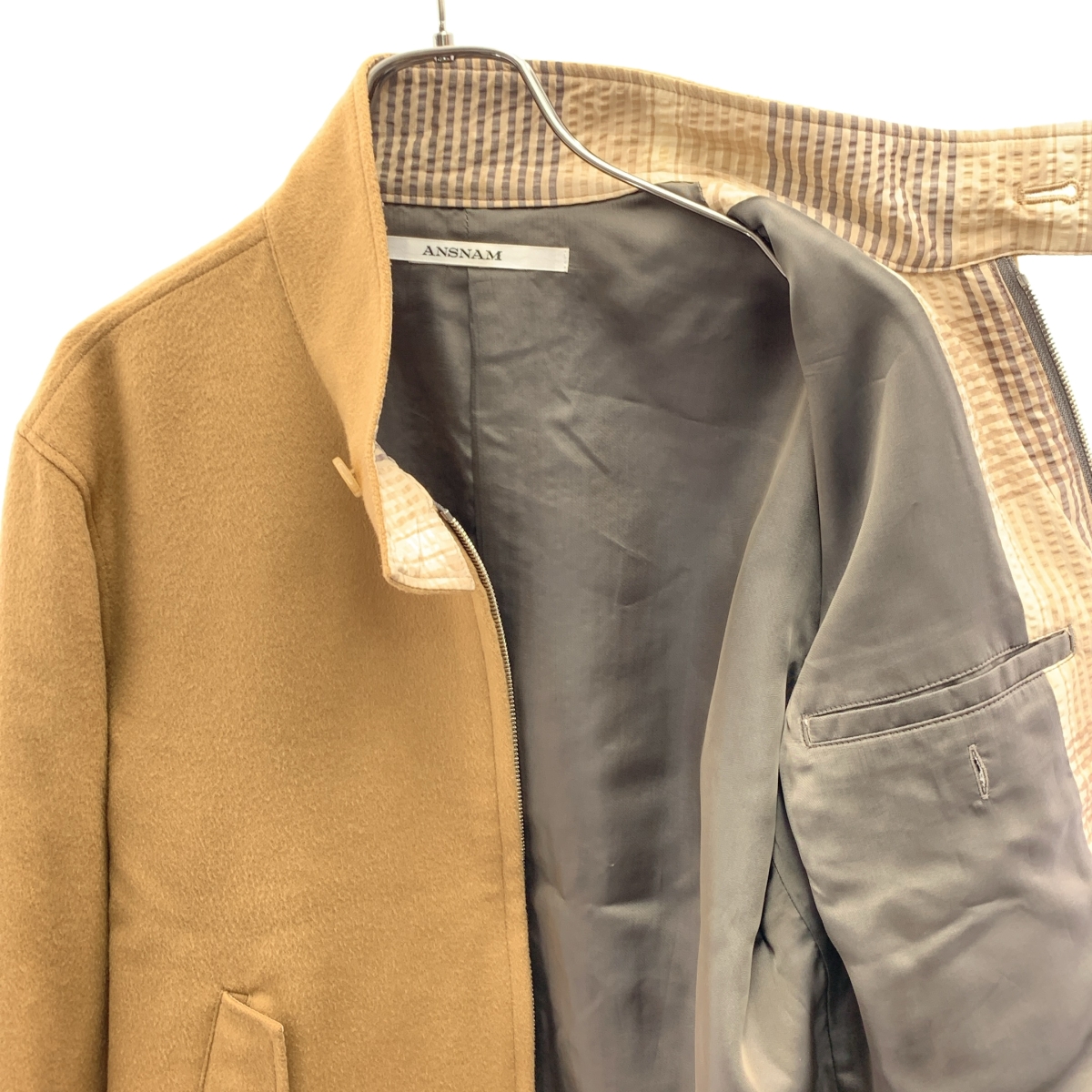 ANSNAM / アンスナム teleng ハリントンジャケット