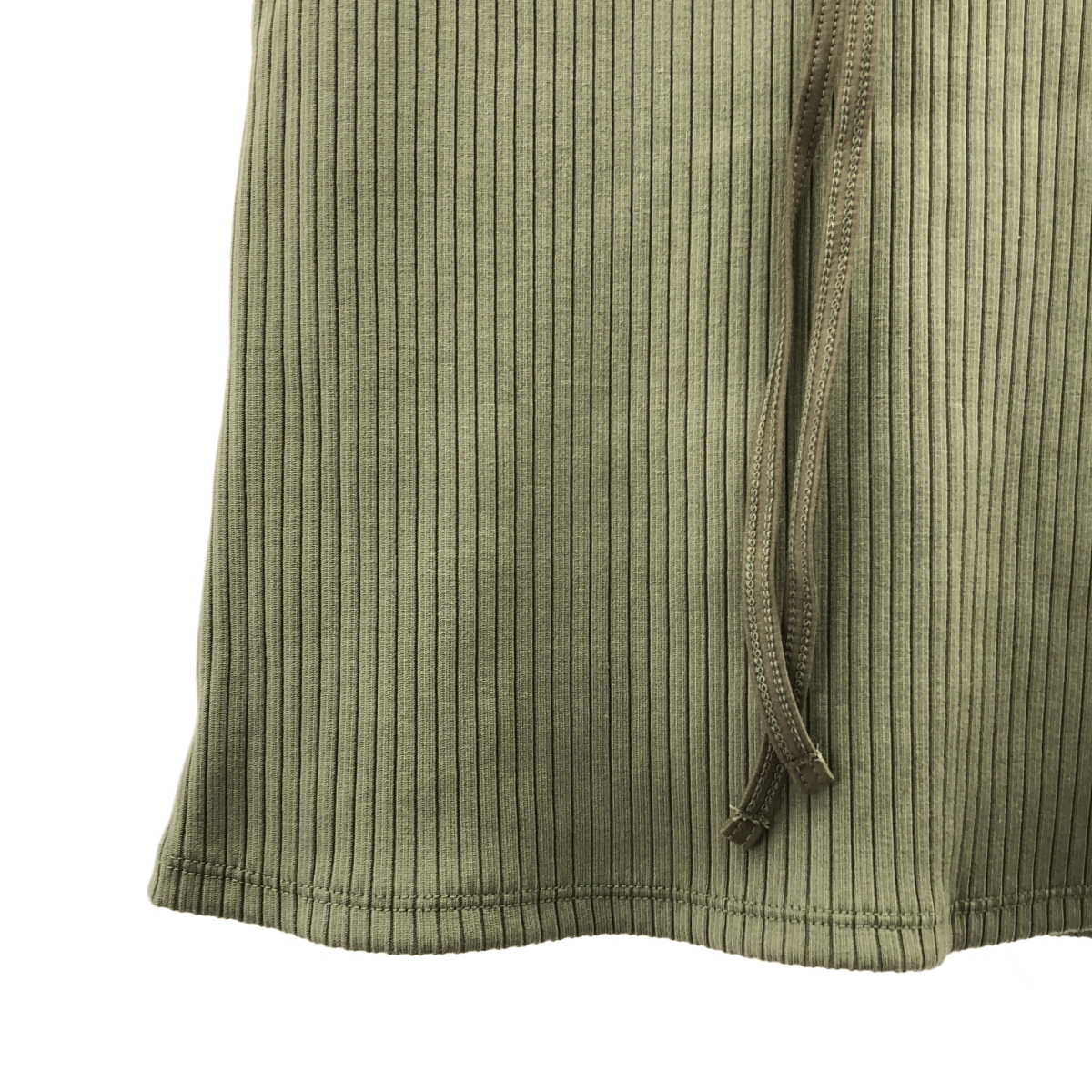 MURRAL / ミューラル コットン リブ タックトップカットソー