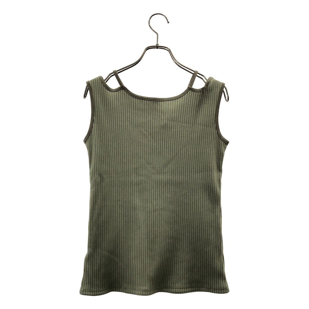 MURRAL / ミューラル コットン リブ タックトップカットソー