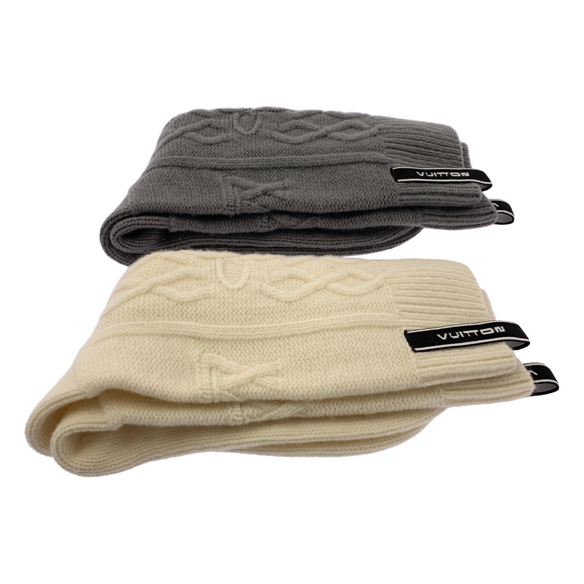 Louis Vuitton / ルイヴィトン ツーペア ケーブル ニット ソックス 靴下