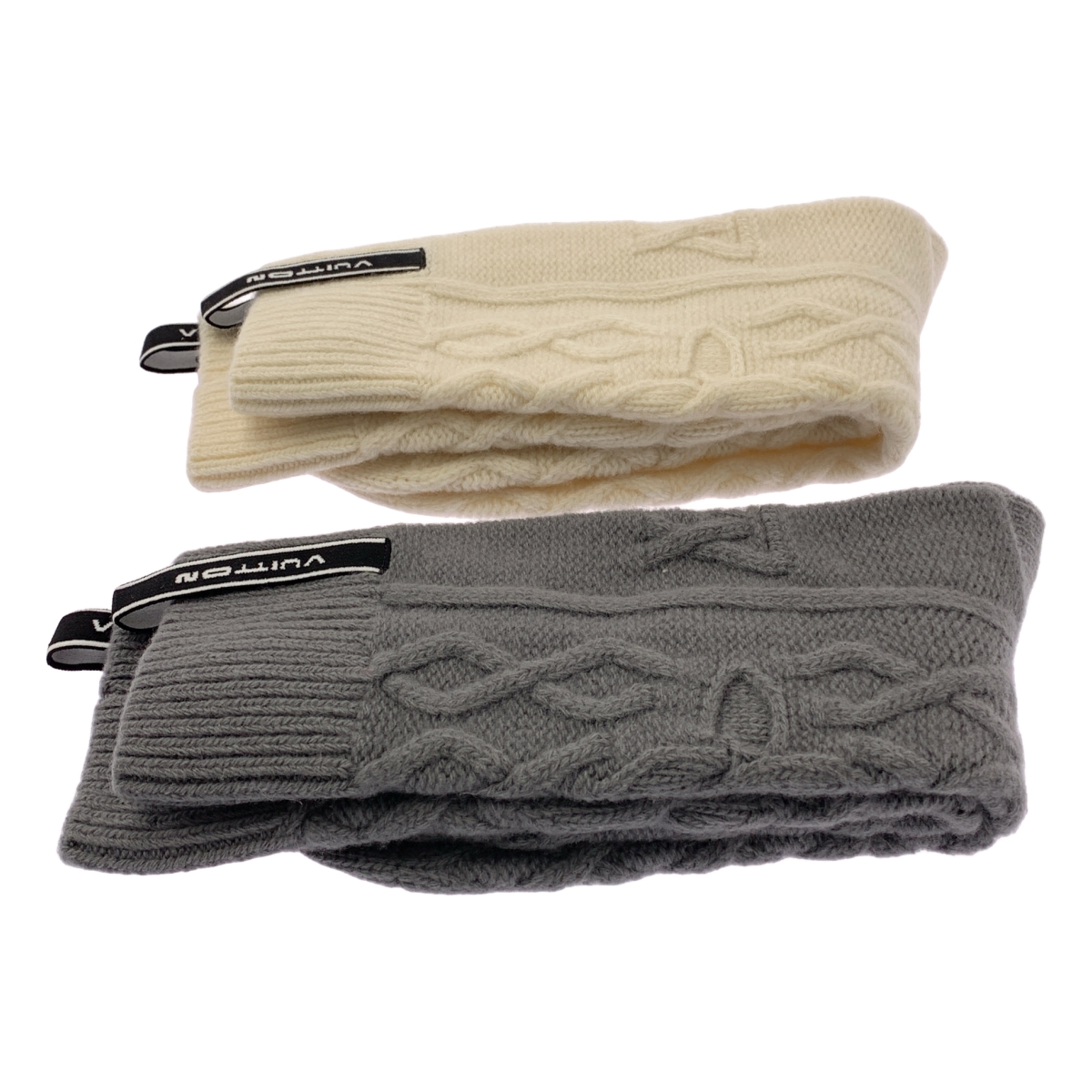 Louis Vuitton / ルイヴィトン ツーペア ケーブル ニット ソックス 靴下