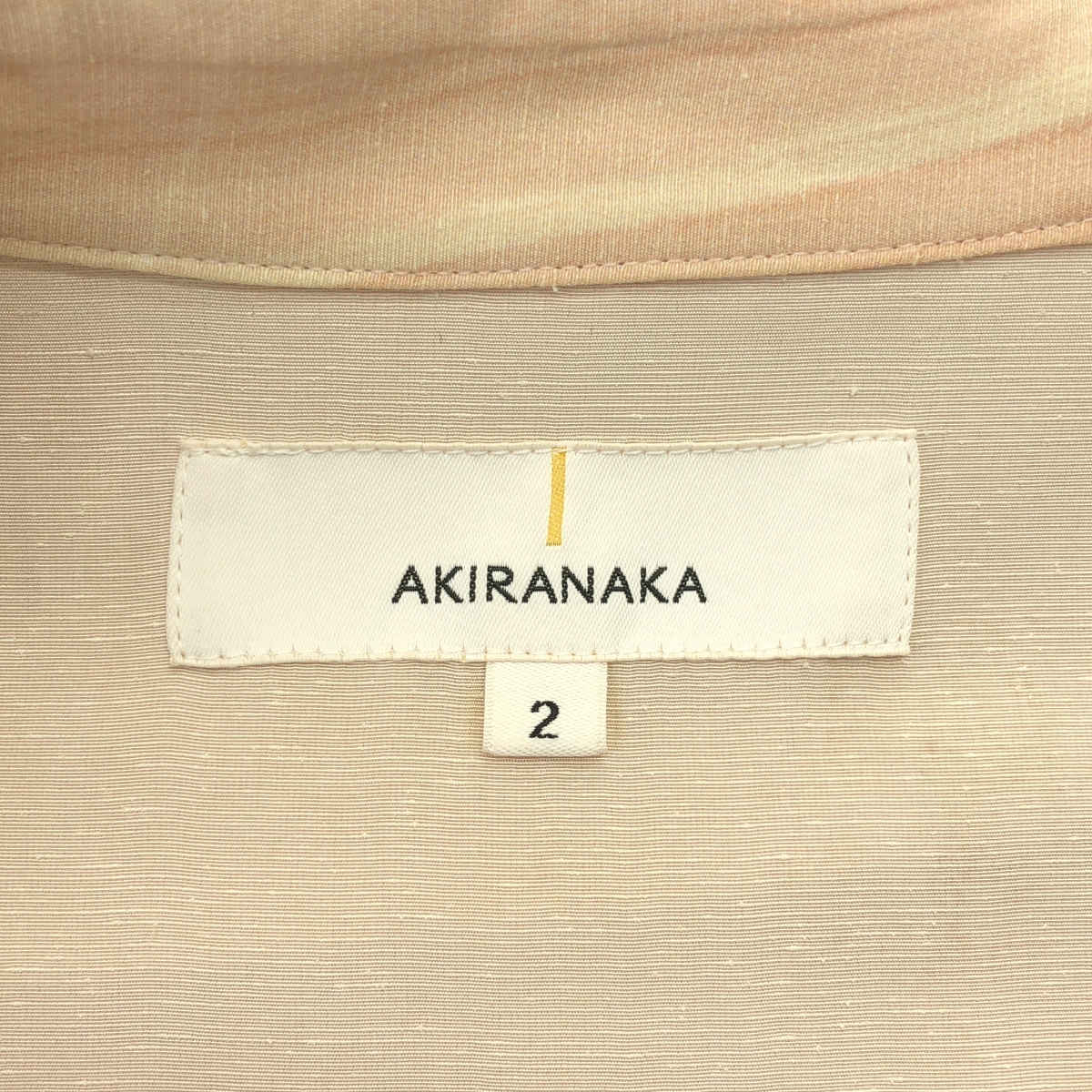 AKIRANAKA / アキラナカ Marble tiered dress マーブルプリント レイヤード シャツワンピース