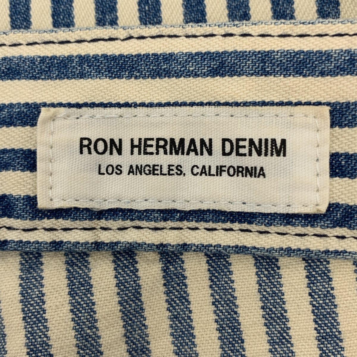 Ron Herman / ロンハーマン ダメージ加工 ストライプ デニム ペインターパンツ