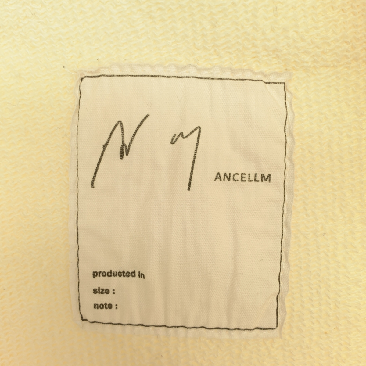 ANCELLM / アンセルム TUCK SWEAT PANTS タック スウェットパンツ