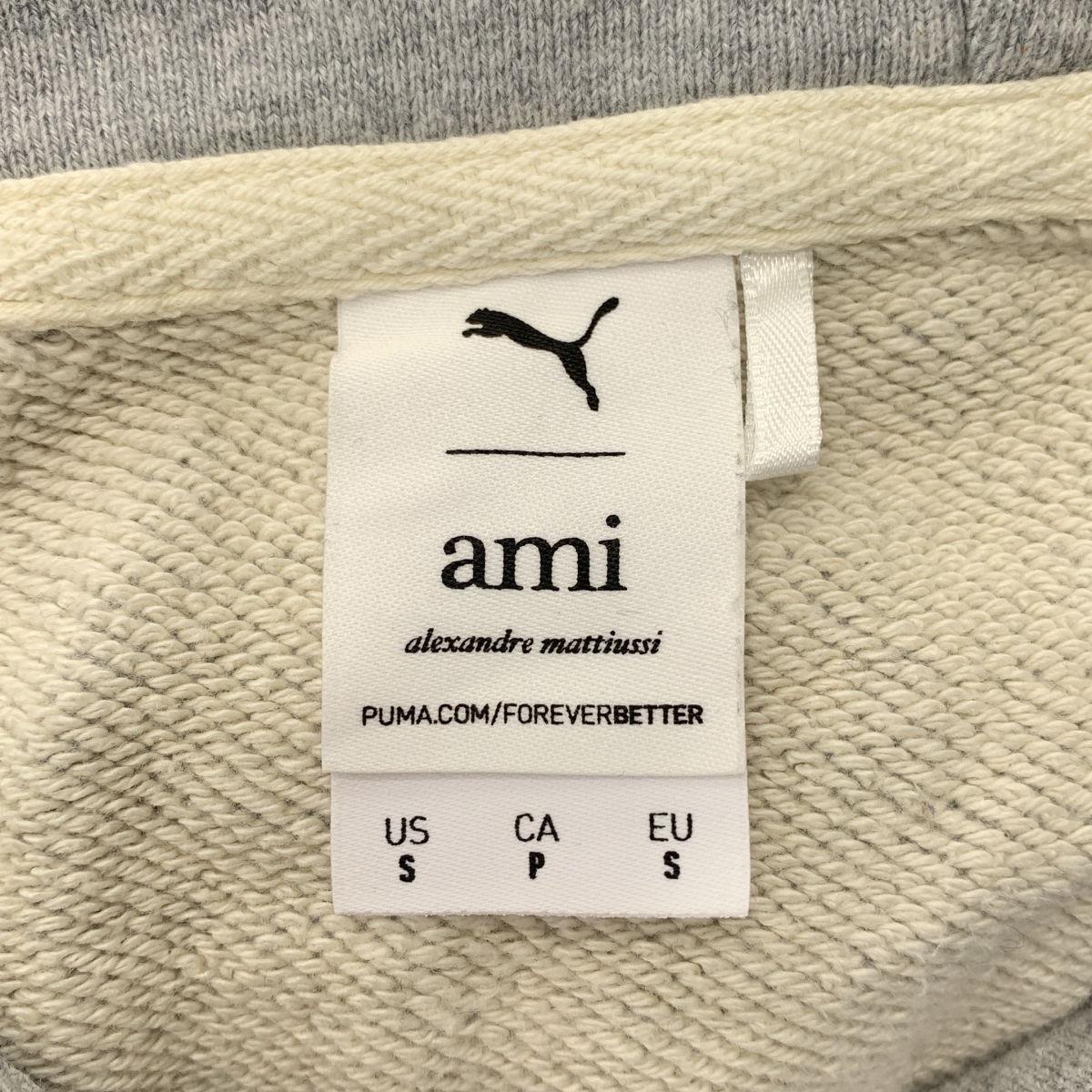 AMI Alexandre Mattiussi / アミ・アレクサンドルマテュッシ × PUMA / ワッペン フーデッド トレーナー