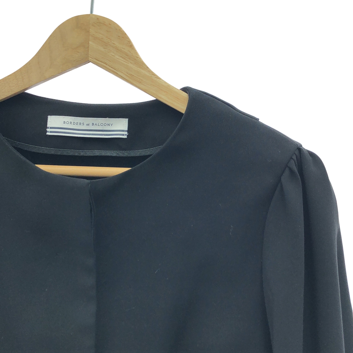 BORDERS at BALCONY / ボーダーズアットバルコニー BALLON SLEEVES TOP バルーンスリーブトップス