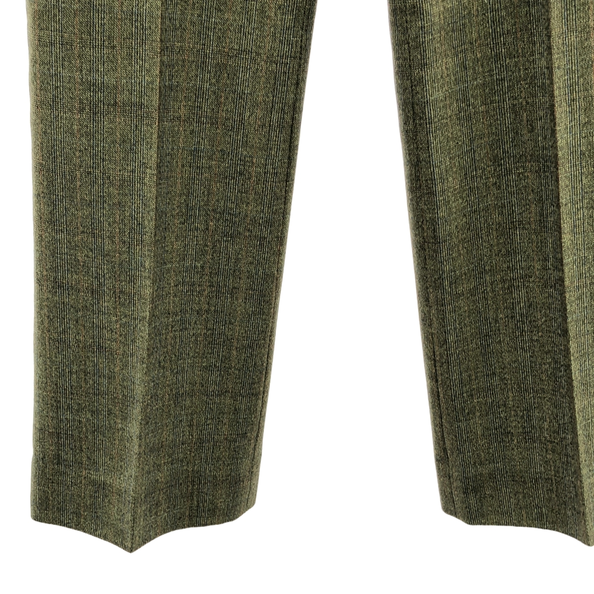 Chloe / クロエ ウール チェック スラックス パンツ