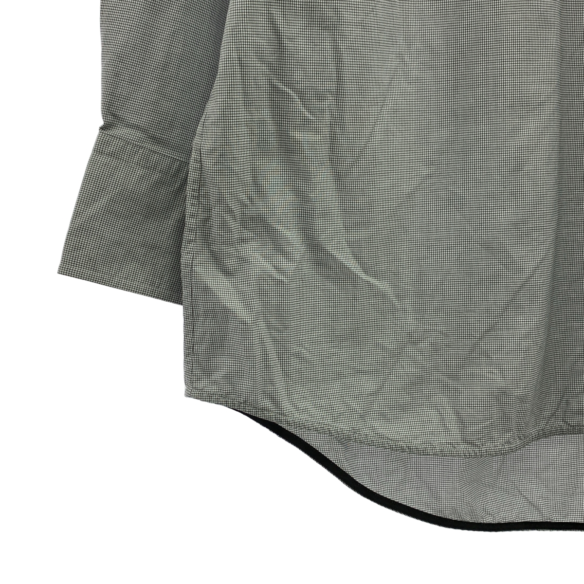 その他 グラフチェック コットン オーバーサイズレギュラーカラーシャツ