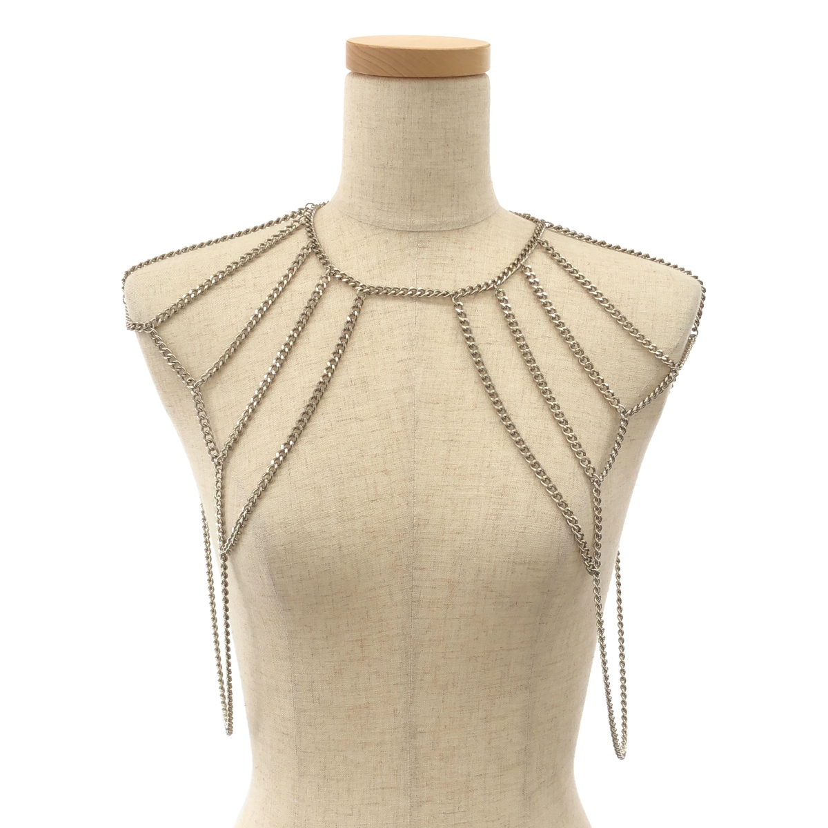 FUMIE=TANAKA / フミエタナカ chain shoulder nec チェーン ショルダー ネックレス