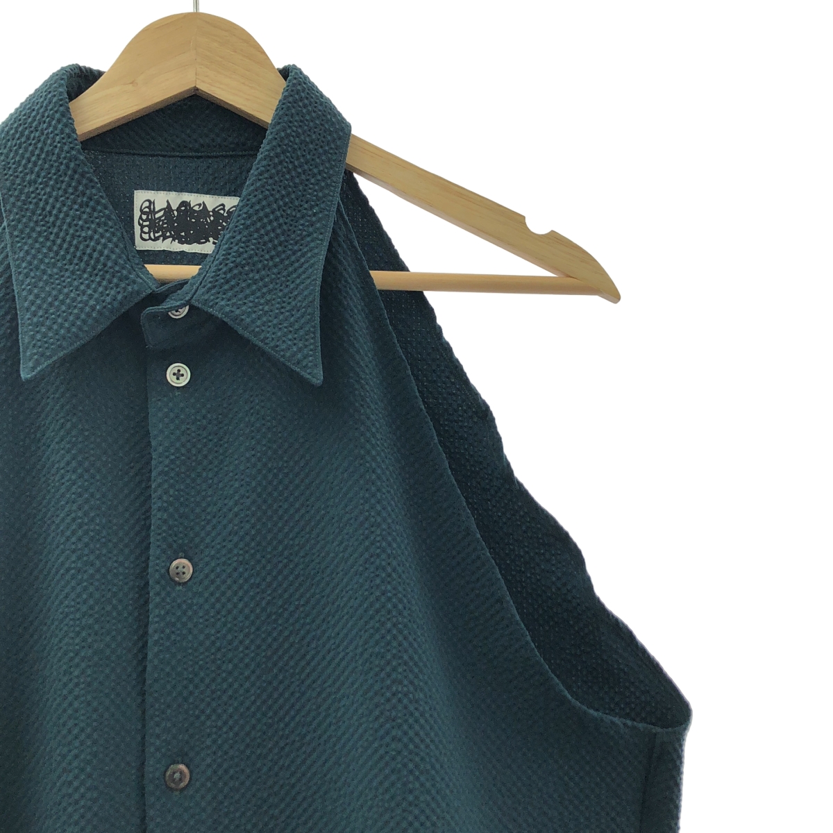 CLASS / クラス シアサッカー ノースリーブシャツ