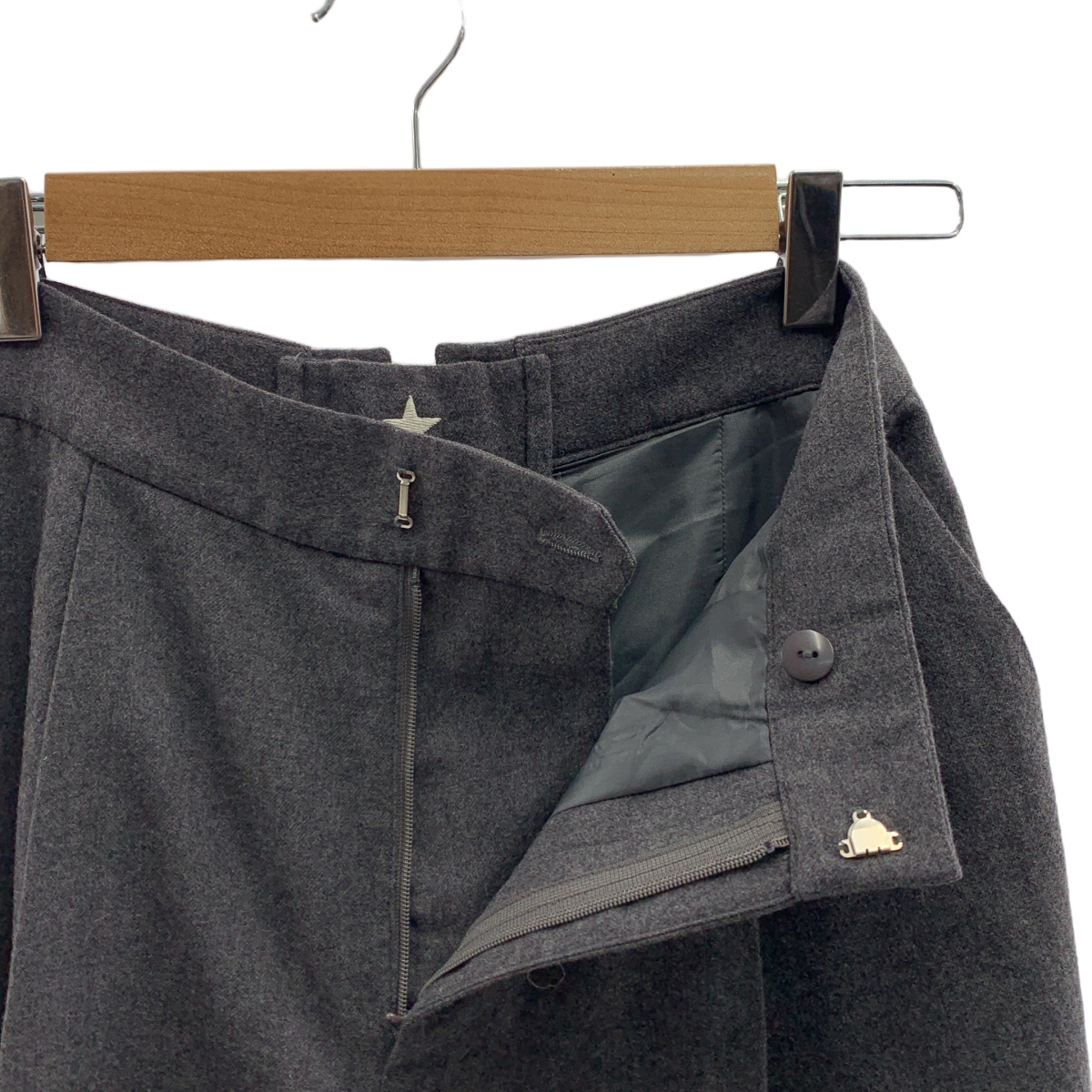 CLANE / クラネ × CONVERSE TOKYO  レースアップ ワイド パンツ