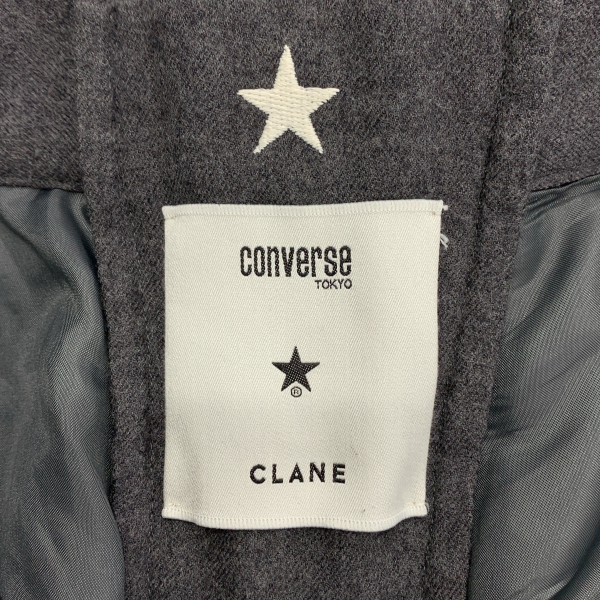 CLANE / クラネ × CONVERSE TOKYO  レースアップ ワイド パンツ