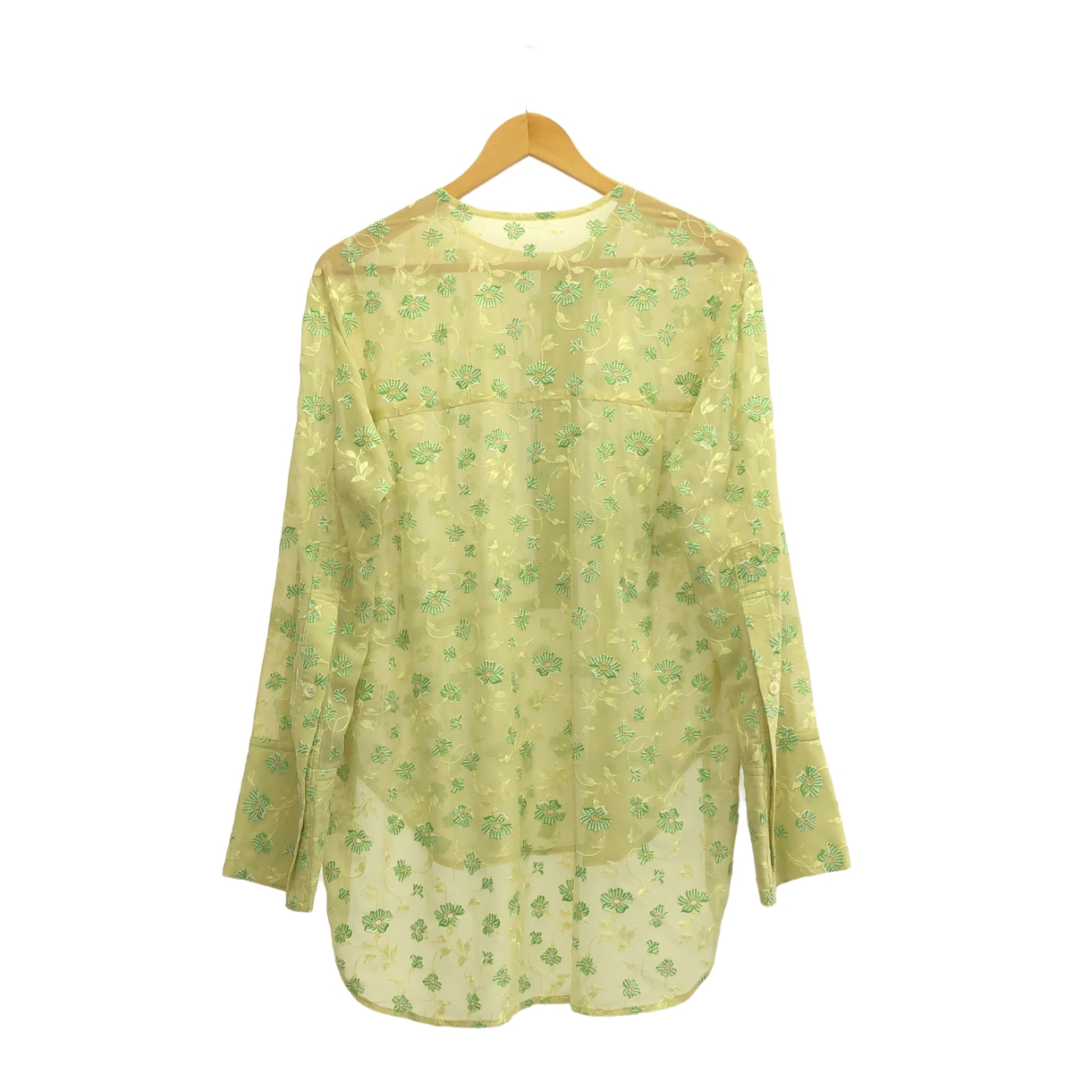 UJOH / ウジョー フラワー エンブロイダリー プルオーバー シャツ ブラウス