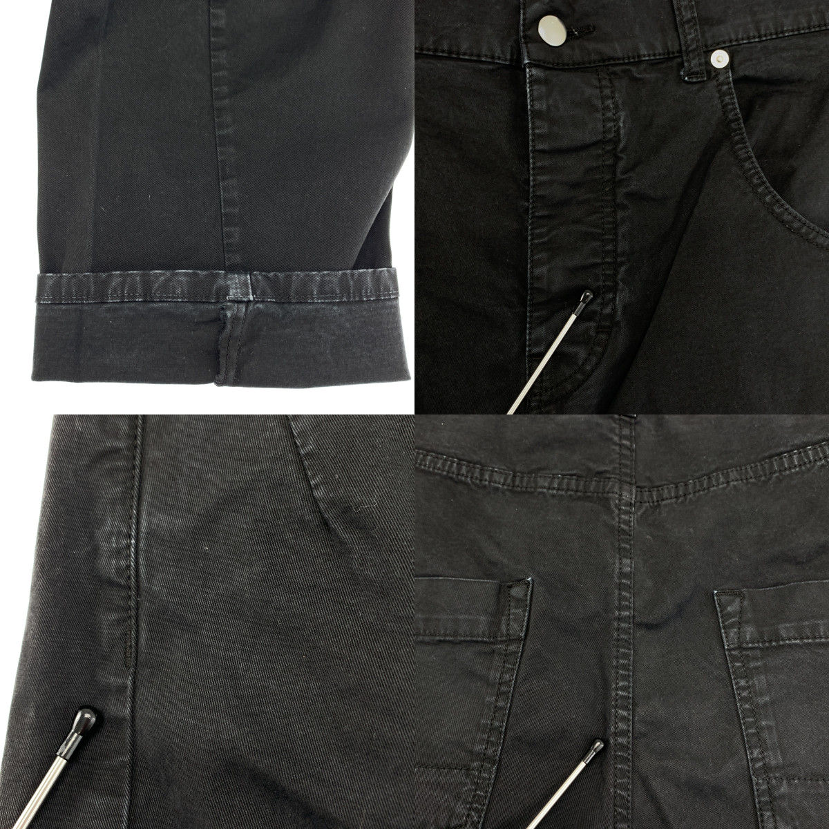 McQ / マックキューアレキサンダーマックイーン LOW CROTCH FIT テーパードパンツ