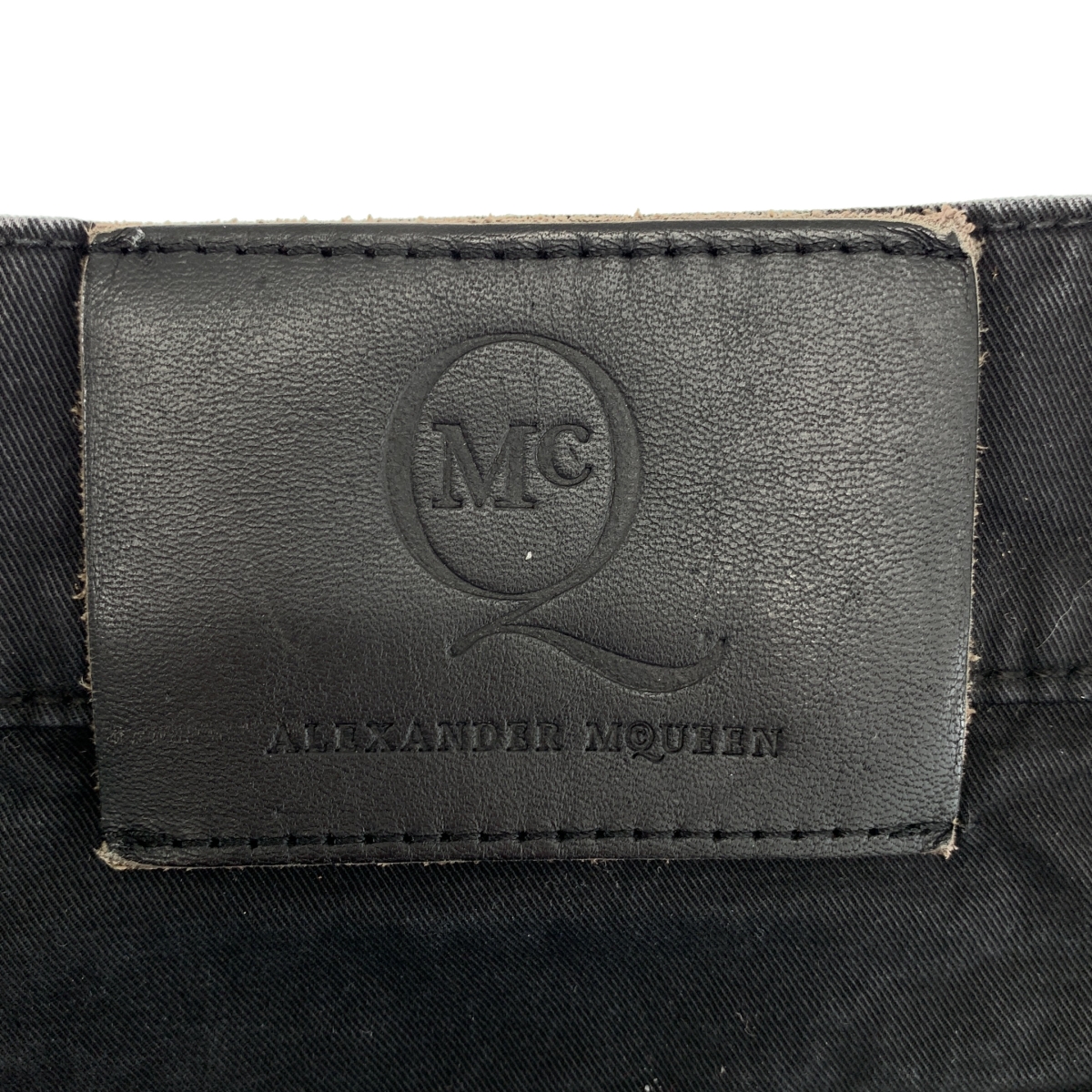 McQ / マックキューアレキサンダーマックイーン LOW CROTCH FIT テーパードパンツ