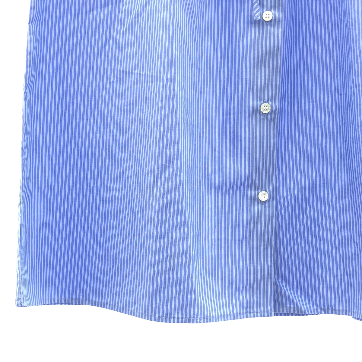 IENA / イエナ ストライプ フリル ノースリーブ ブラウス