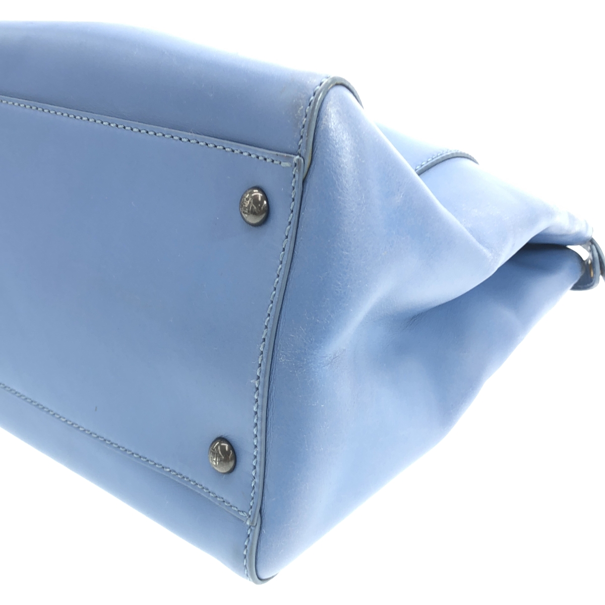 FENDI / フェンディ ピーカブー ラージ レザー ハンドバッグ