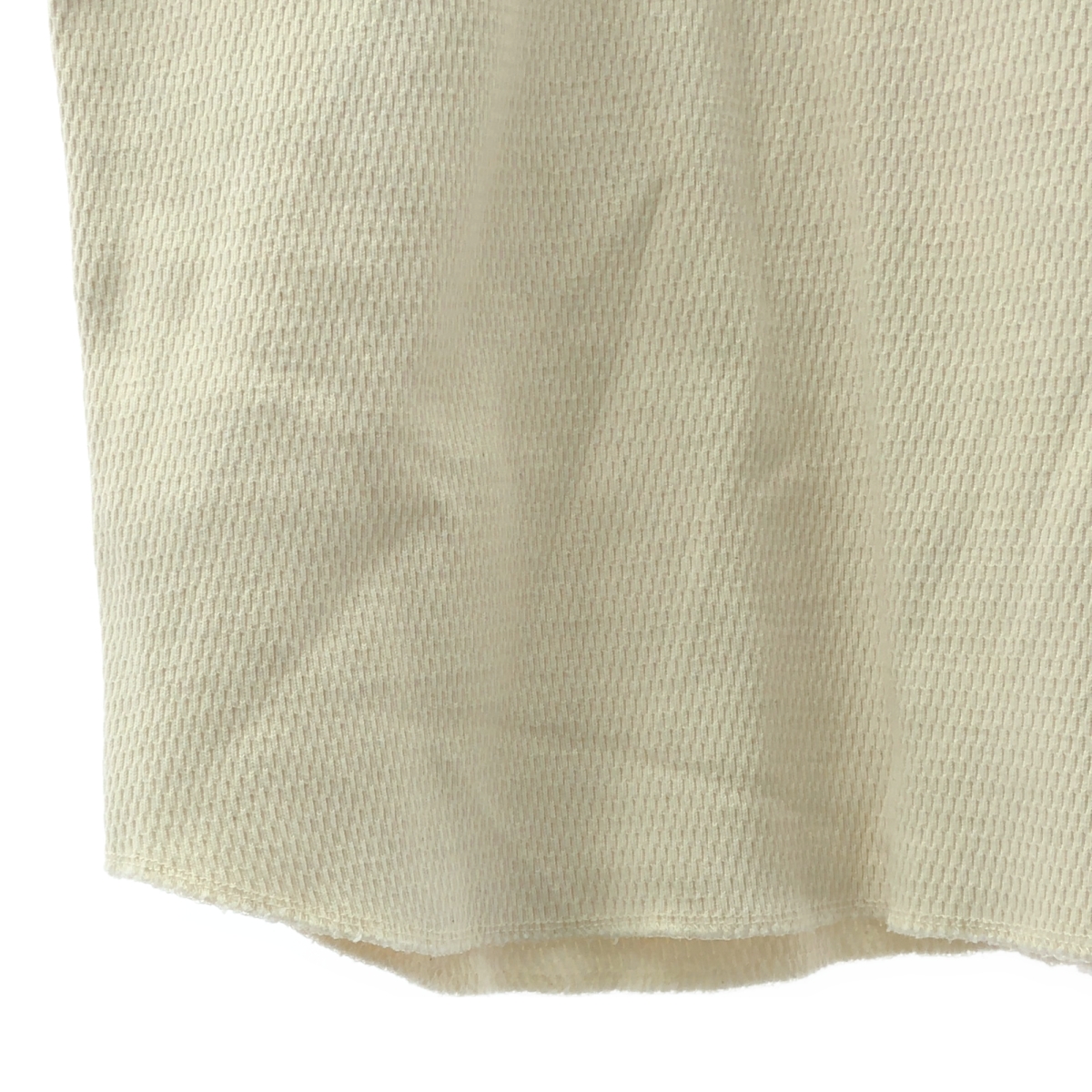 HYKE / ハイク ワッフル ノースリーブ カットソー