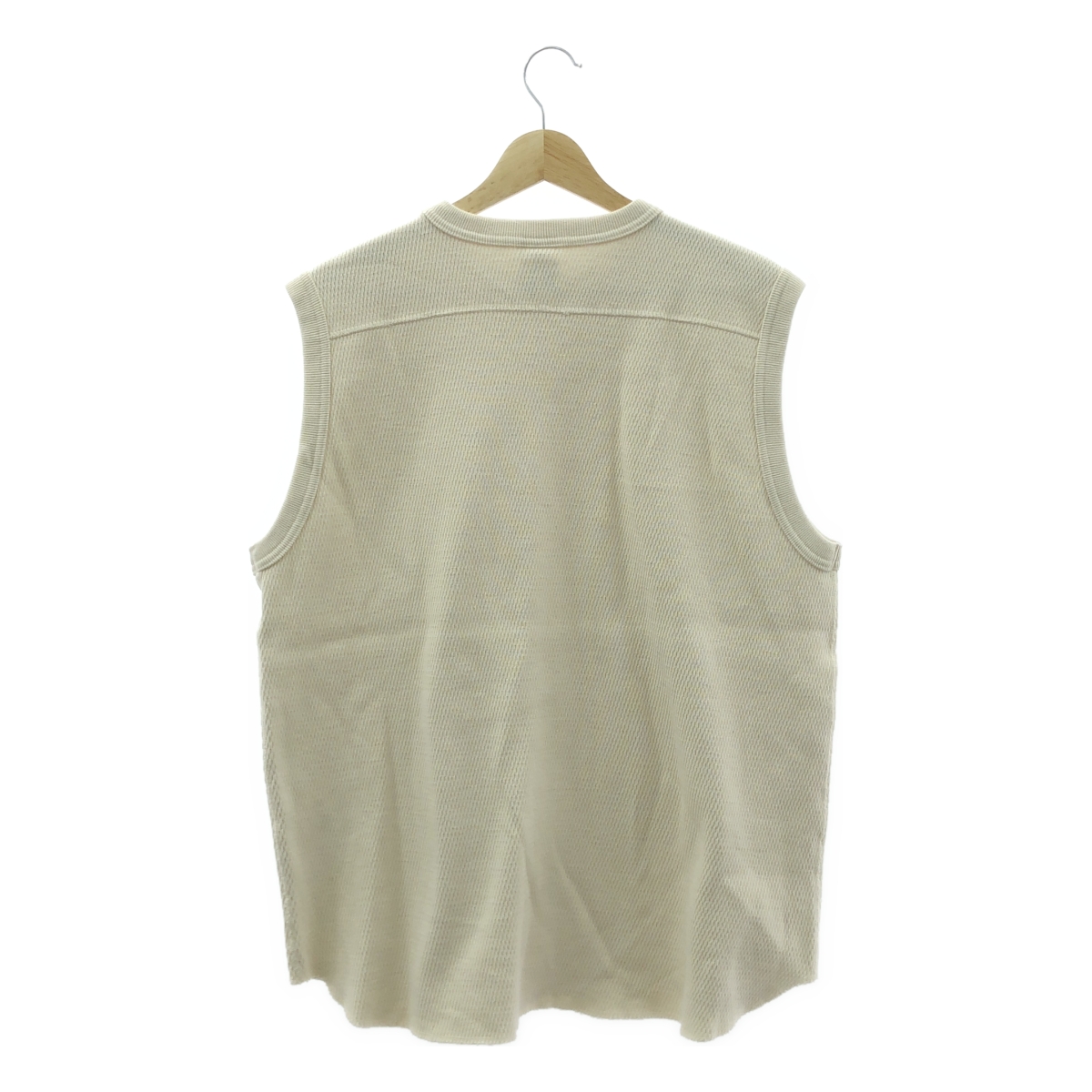 HYKE / ハイク ワッフル ノースリーブ カットソー