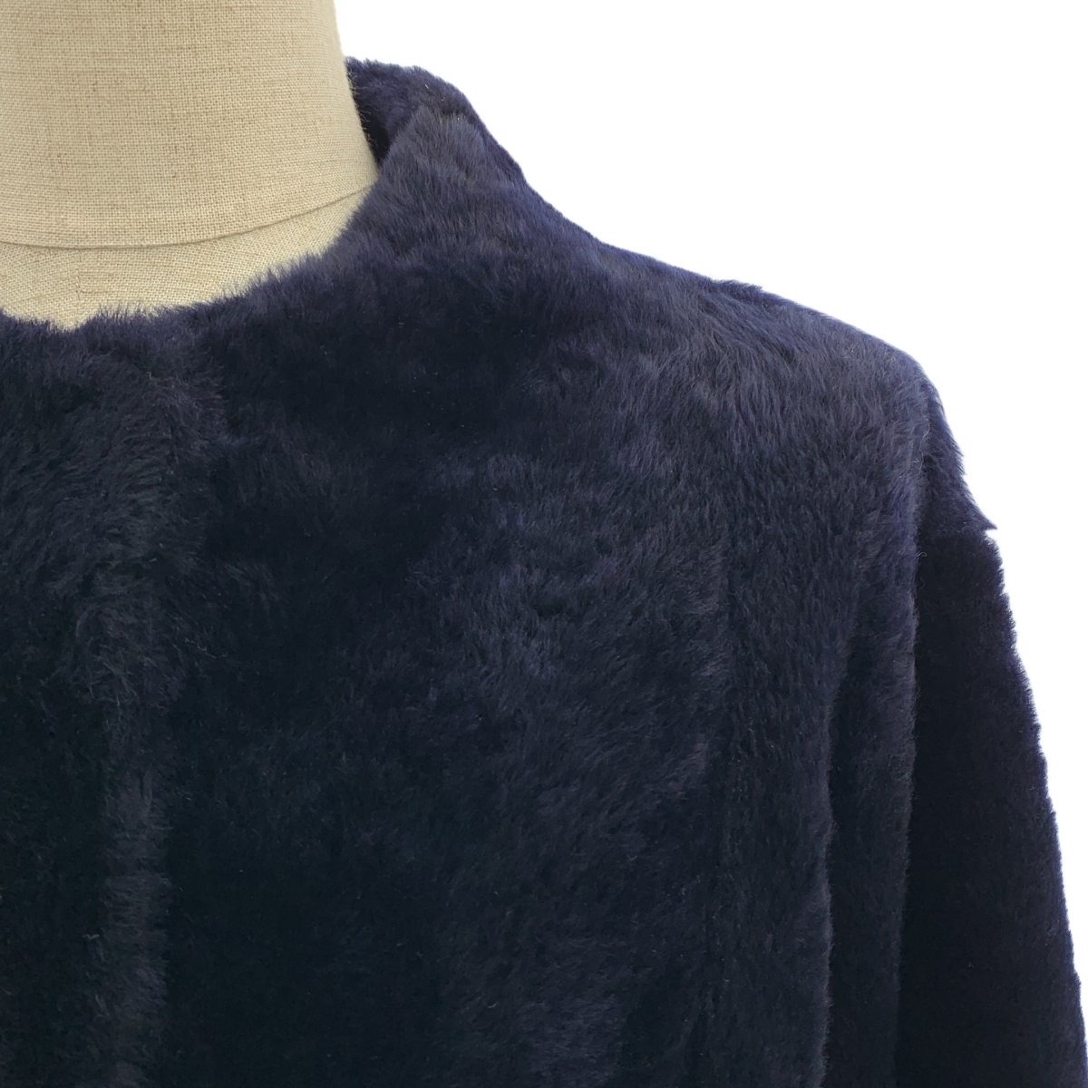 DROMe / ドローム 羊革 ムートンレザー リバーシブル ベルテッド