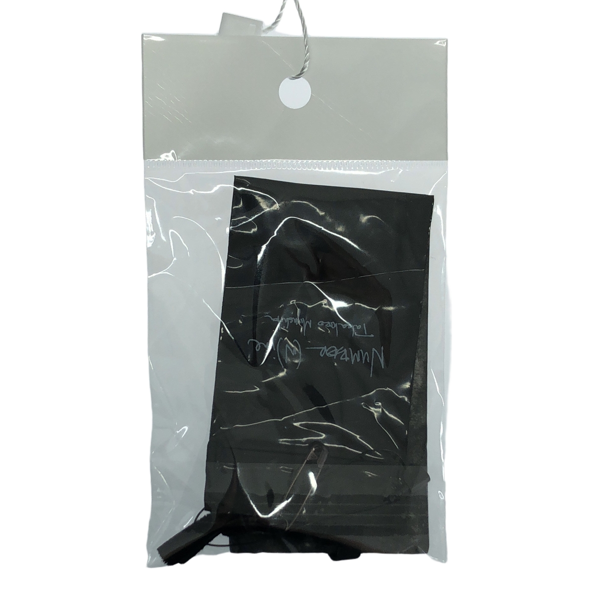 NUMBER NINE / ナンバーナイン​ シルク混 コットン リブニット 半袖 カットソー