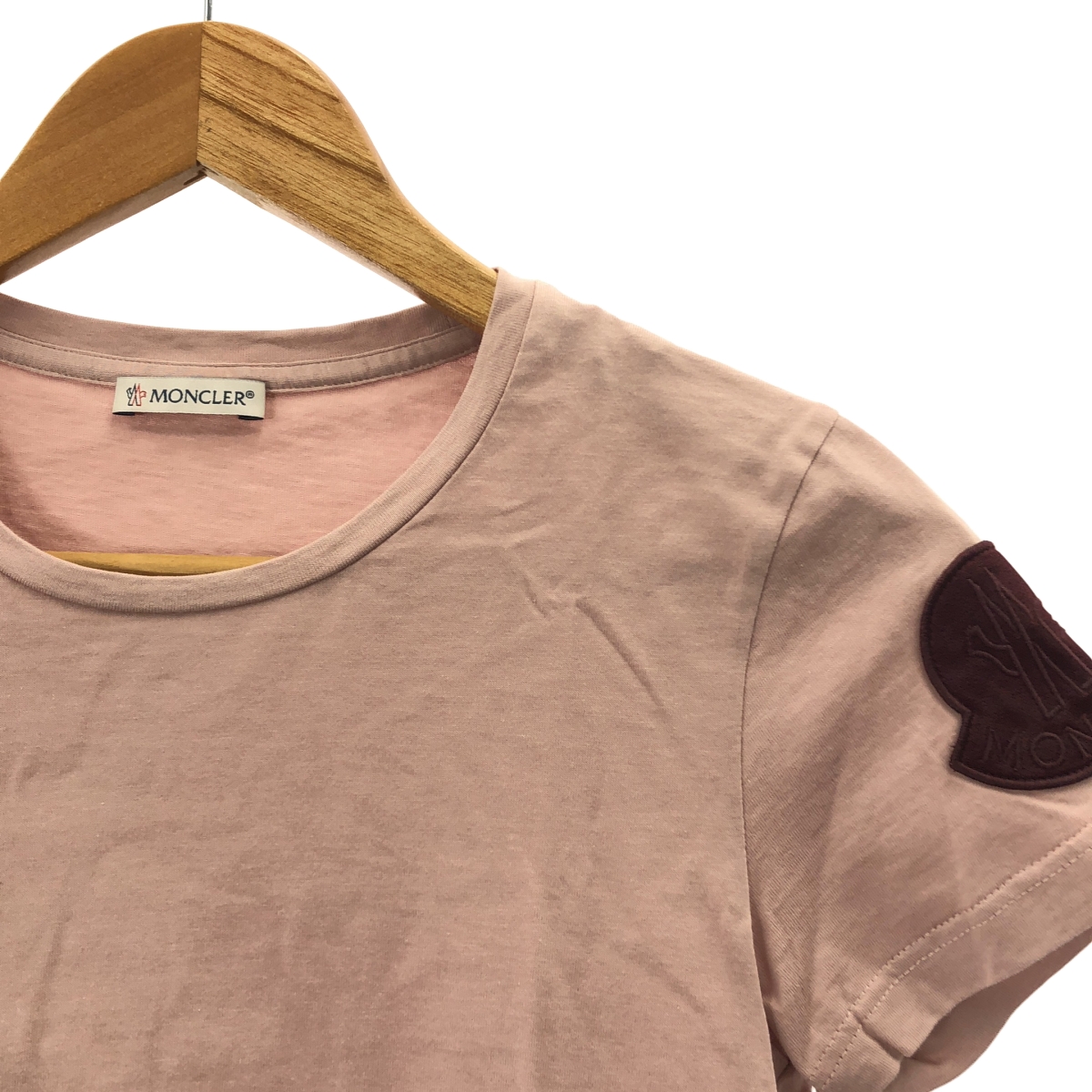 MONCLER / モンクレール GIROCOLLO SS T-SHIRT ロゴワッペン クルーネックTシャツ