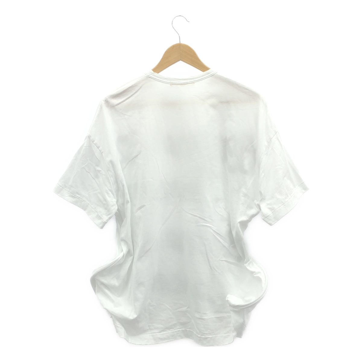 COMME des GARCONS / コムデギャルソン ロゴプリント 変形 デザイン Tシャツ