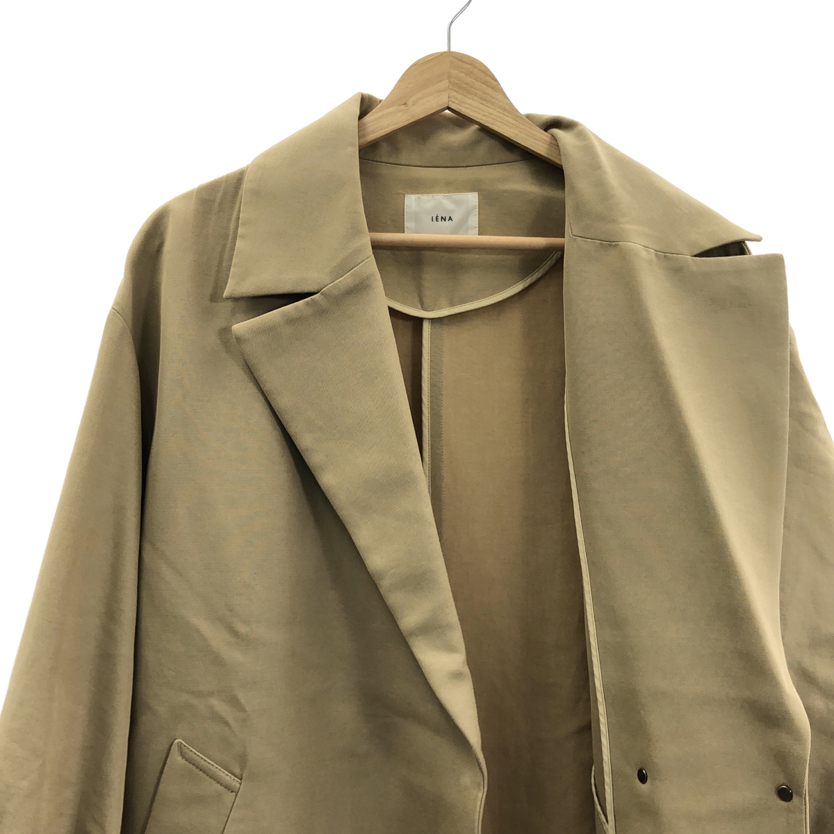 IENA / イエナ コットンWクロスオーバーチェスターコート