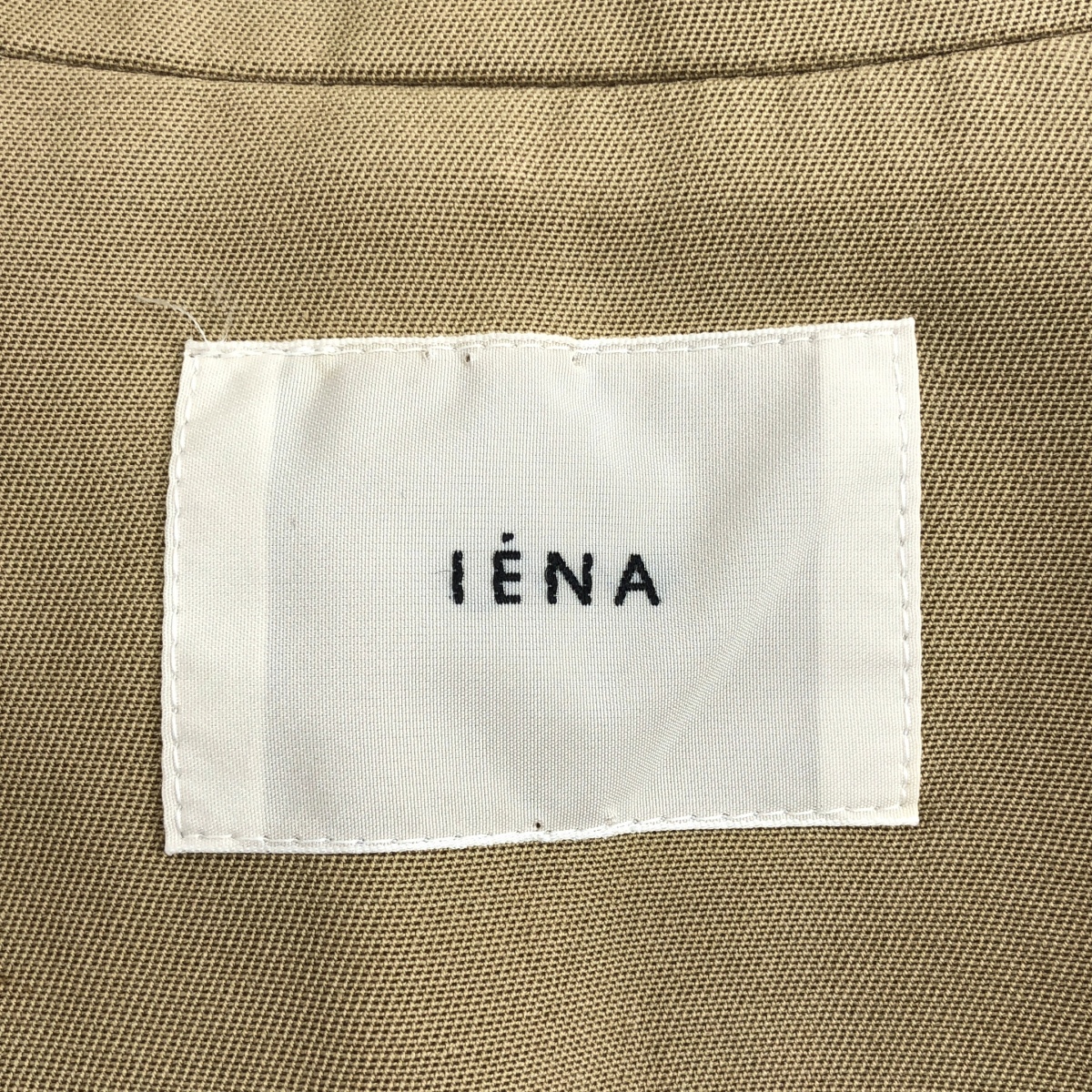 IENA / イエナ コットンWクロスオーバーチェスターコート