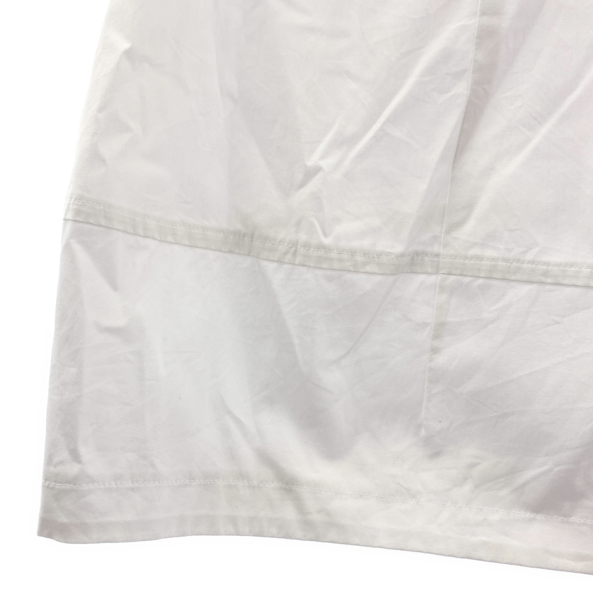 COMME des GARCONS COMME des GARCONS / コムコム コットン パッチ バックジップ ノースリーブ シャツ ブラウス