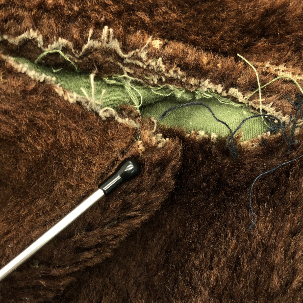 VINTAGE / ヴィンテージ古着 60s FRENCH ARMY フランス軍 ECLAIRジップ 裏ボア デッキジャケット ロング