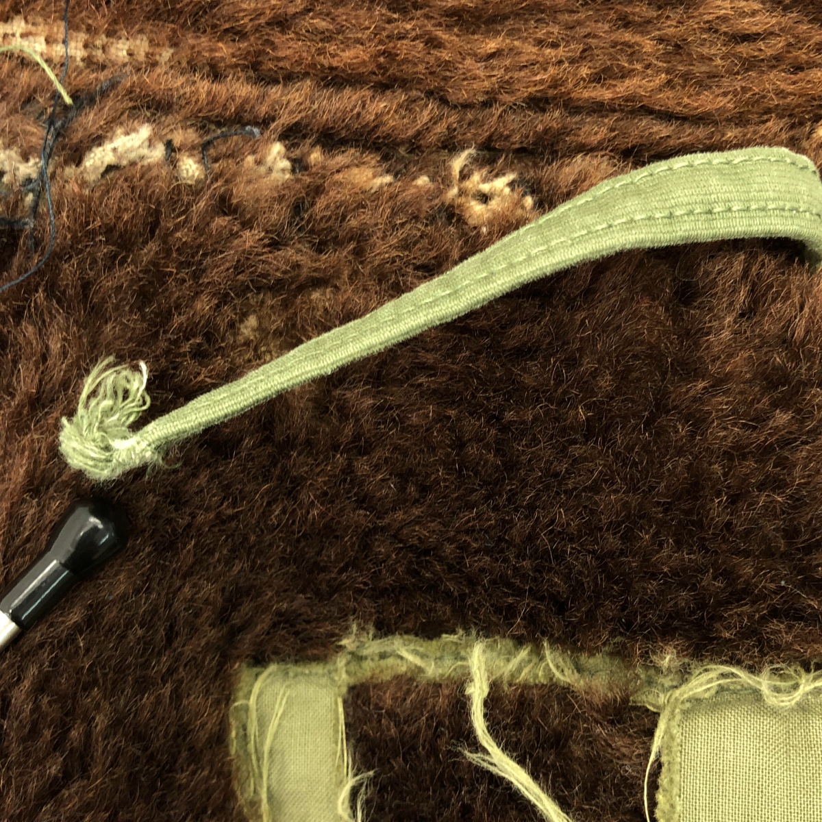 VINTAGE / ヴィンテージ古着 60s FRENCH ARMY フランス軍 ECLAIRジップ 裏ボア デッキジャケット ロング