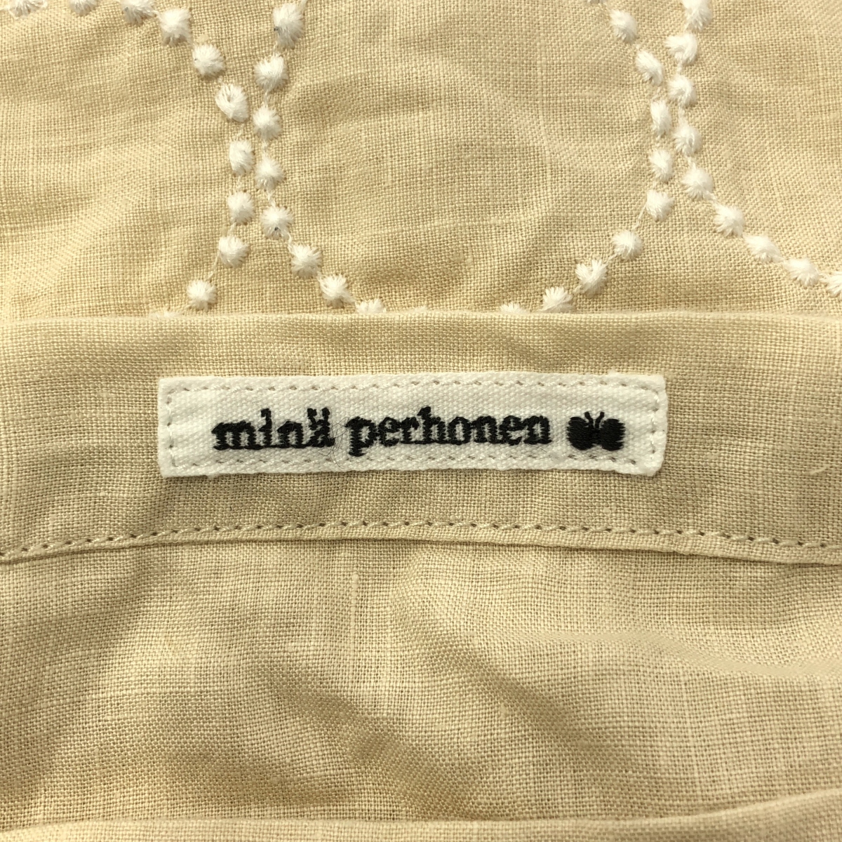 mina perhonen / ミナペルホネン tambourine タンバリン リネン トートバッグ