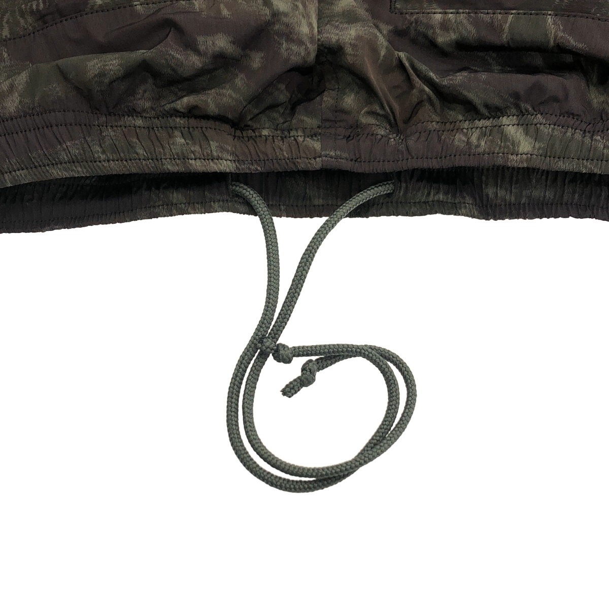 BEAMS PLUS / ビームスプラス MIL Athletic Pants Tiger Stripe / 総柄 ドローストリング パンツ / メッシュ総裏地