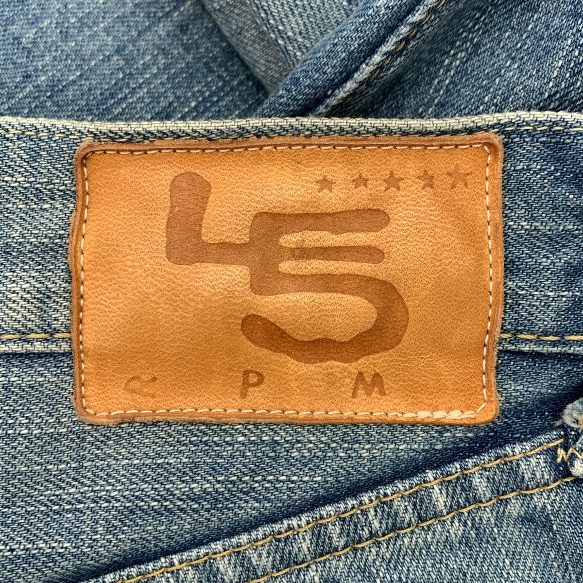 45r / フォーティファイブアール 再び6.5空比古比女(淡) デニムパンツ