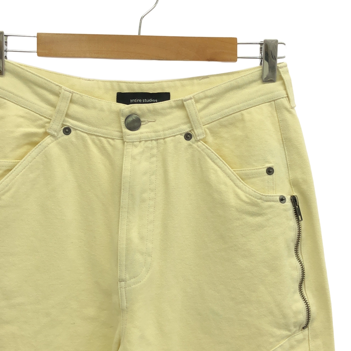 その他 POCKET PANTS / ダック生地 ポケット ジップ パンツ