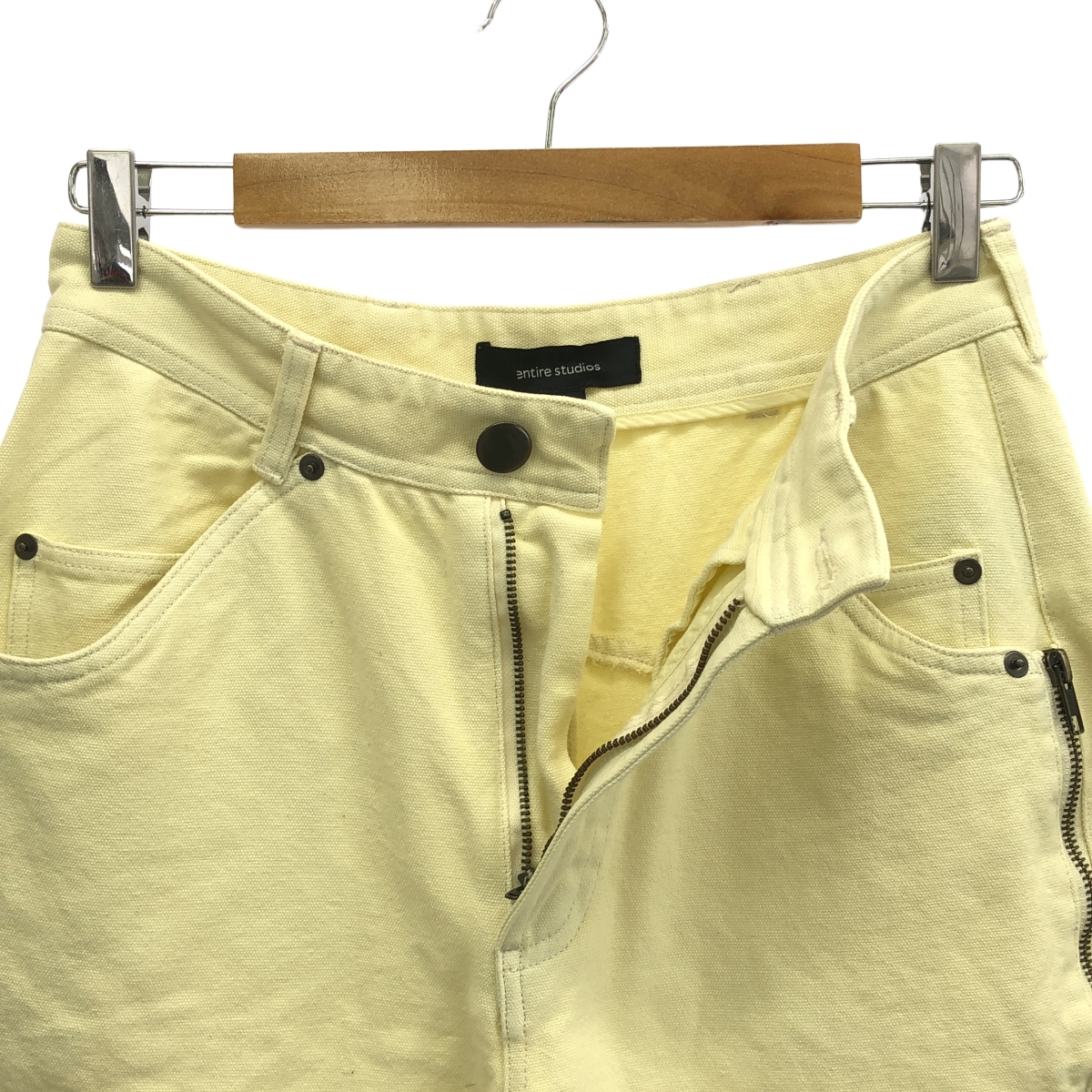 その他 POCKET PANTS / ダック生地 ポケット ジップ パンツ