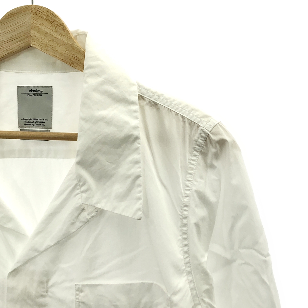 visvim / ビズビム コットン リネン 切替 シャツ