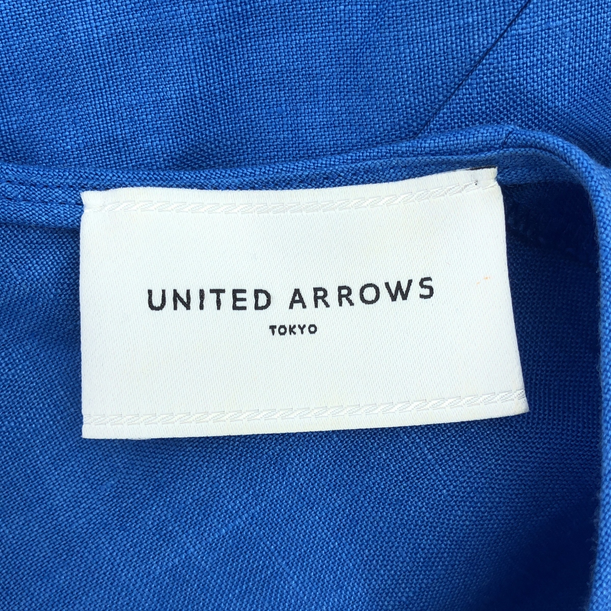 UNITED ARROWS / ユナイテッドアローズ リネン ポケット付き ノースリーブ ドレス ワンピース